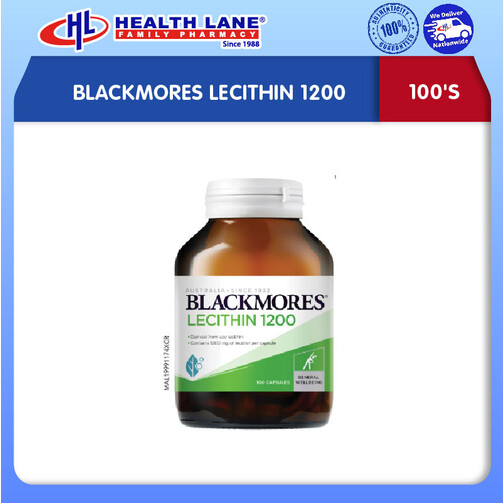 BLACKMORES LECITHIN 1200 (100'S)